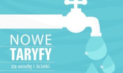 Zmiana taryfy dla zbiorowego zaopatrzenia w wodę i zbiorowego odprowadzania ścieków